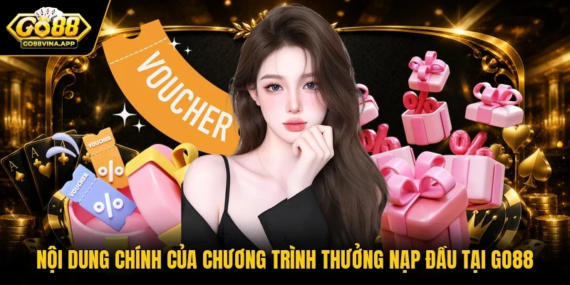 Nội dung chính của chương trình thưởng nạp đầu tại GO88